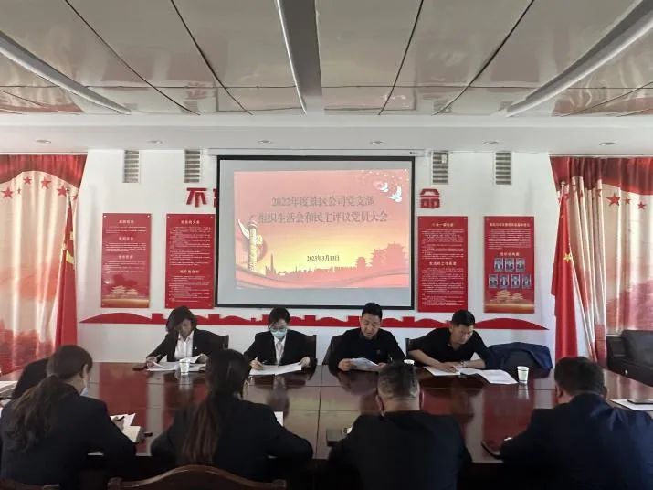 <b>【黨建專欄】| 組織生活增效力 民主評(píng)議促提升——景區(qū)公司黨支部召開(kāi)2022年</b>