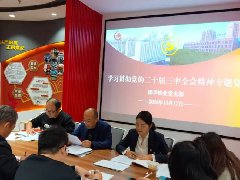<b>【黨建專欄】| 錦華物業(yè)黨支部開展深入學(xué)習(xí)貫徹黨的二十屆三中全會精神專題</b>